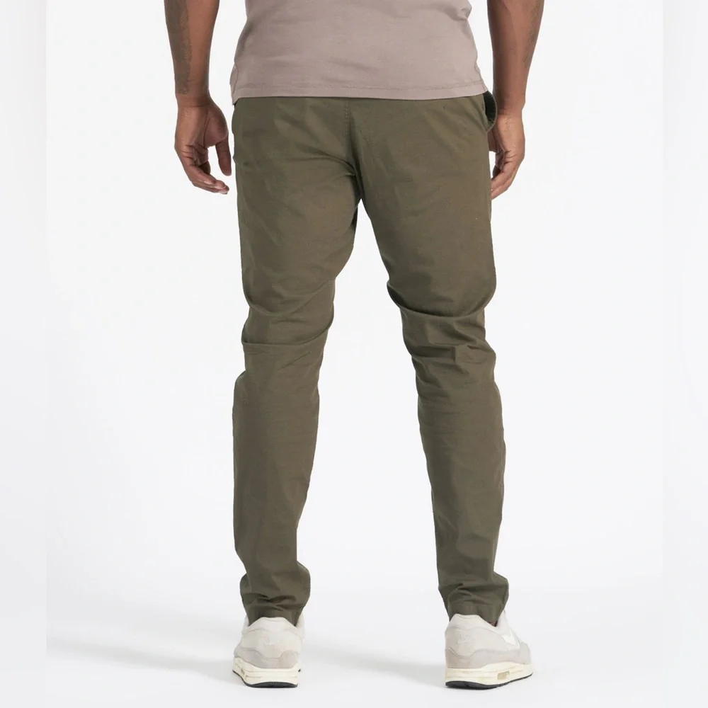 Vuori Mens Ripstop Pant SZ L Outdoor Gorpcore Oregano Army Green Hiking Climbing - Picture 15 of 16